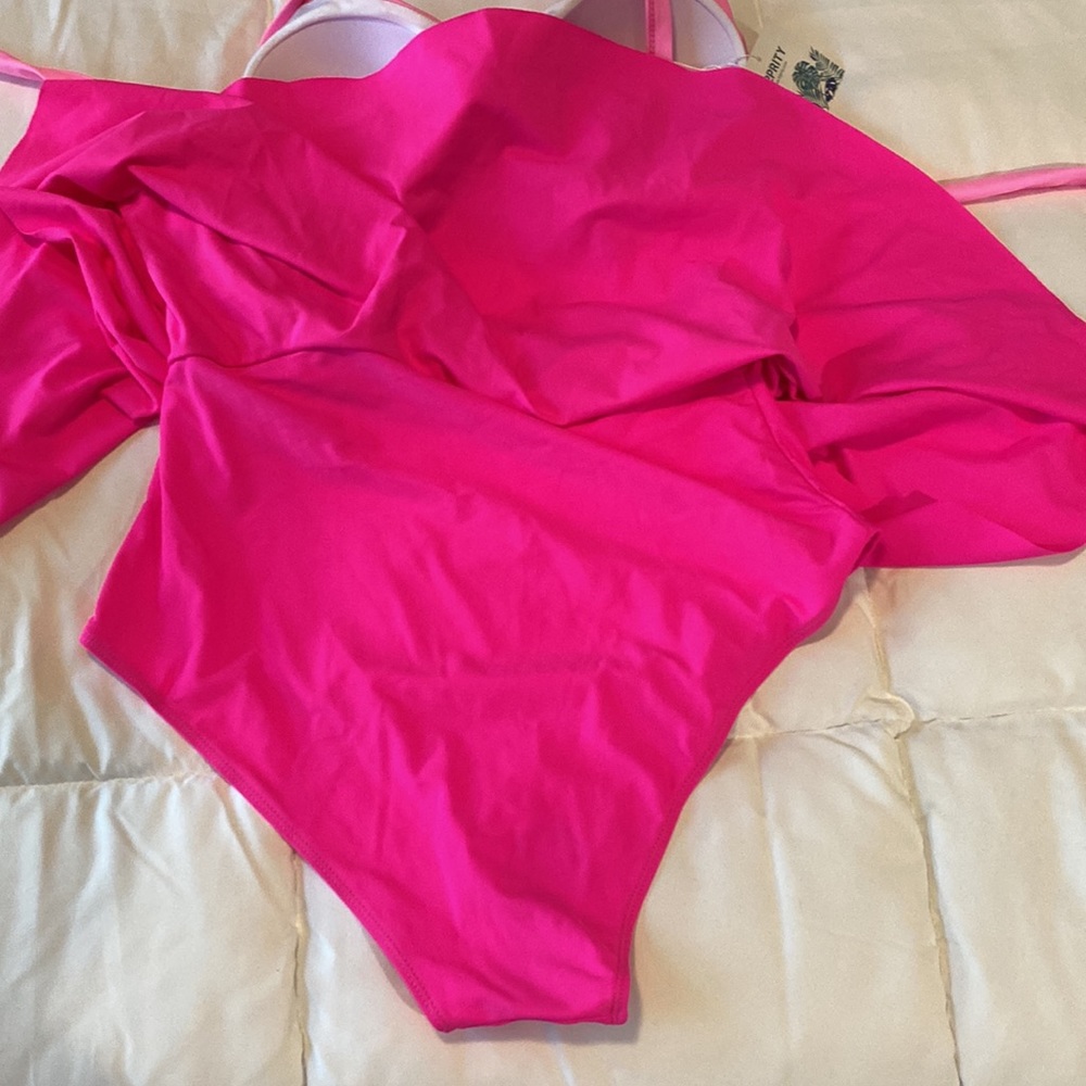 NWT B2prity Women Cutout One Piece Skirt Swimsuit size XL - Picture 6 of 11
